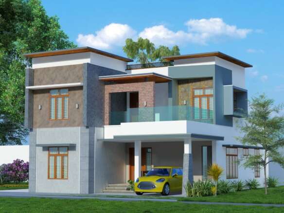 (Sold Out) Modern house for sale in NGO Colony, Nagercoil 6 House for sale in NGO Colony